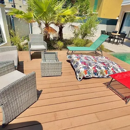 Modern With Jacuzzi Garden Saint-raphael Villa *